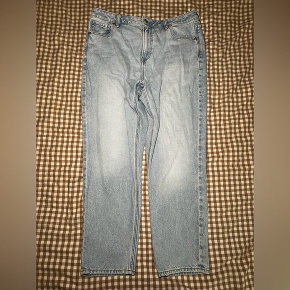 American Eagle Outfitters Denim - American Eagle Outfitters Light Blue Straight Men's Jeans